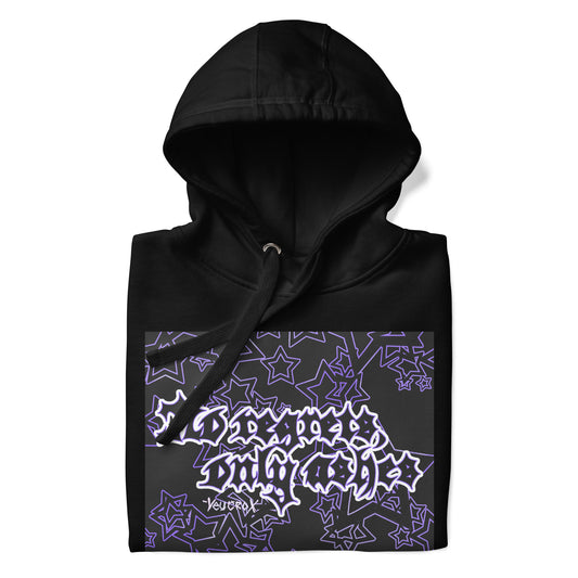 Dark "No Regrets, Only Ashes" Hoodie