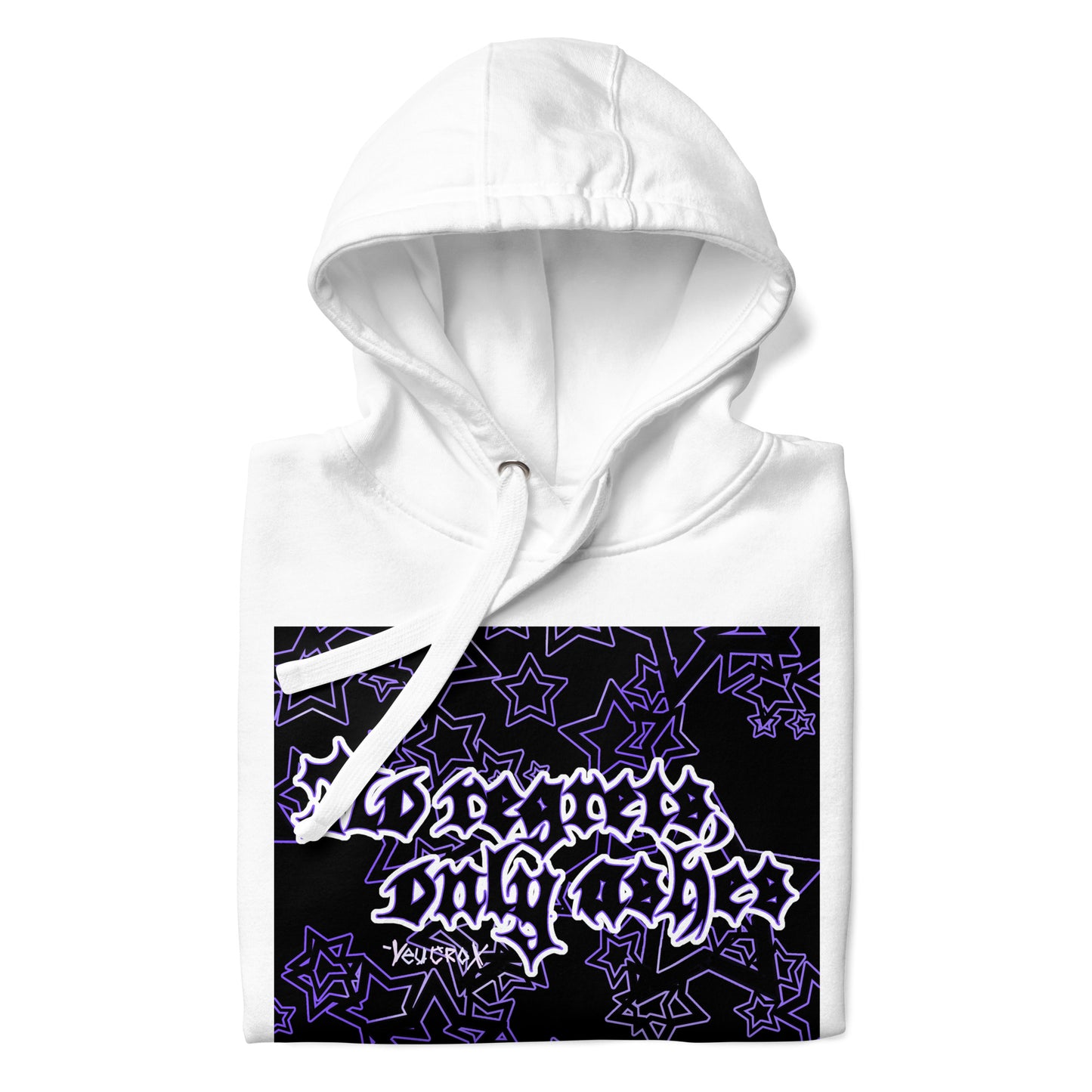 Dark "No Regrets, Only Ashes" Hoodie